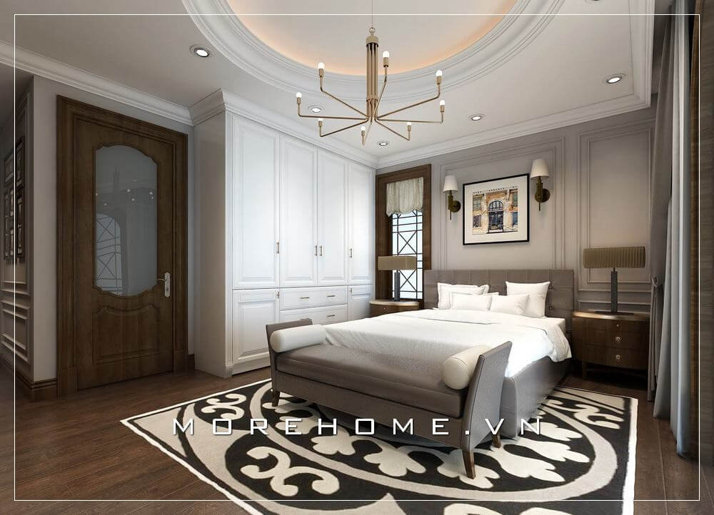 Giường ngủ chung cư hiện đại Giường ngủ chung cư hiện đại