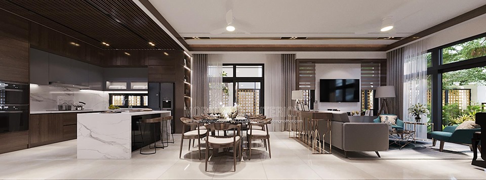 Mẫu thiết kế nội thất biệt thự hiện đại cao cấp ở hà nội Mẫu nội thất biệt thự đẹp