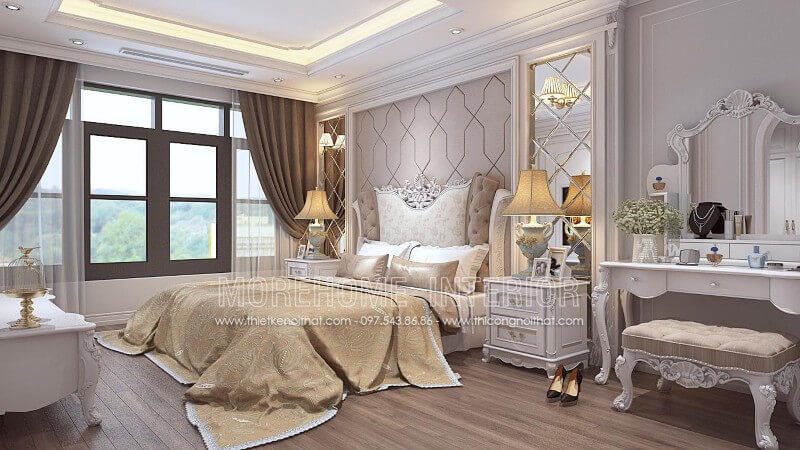Giường ngủ bọc nỉ Giường ngủ bọc nỉ