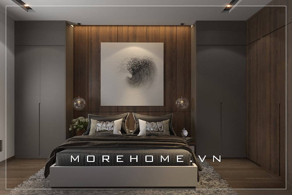 Morehome tổng hợp mẫu giường ngủ chung cư ấn tượng phù hợp xu hướng