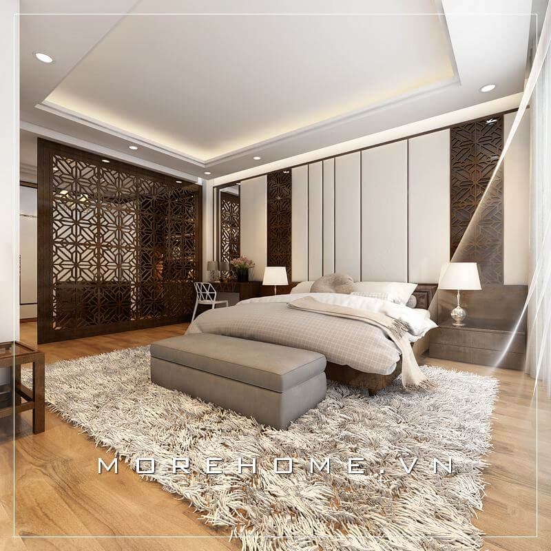 Giường ngủ chung cư hiện đại Giường ngủ chung cư hiện đại