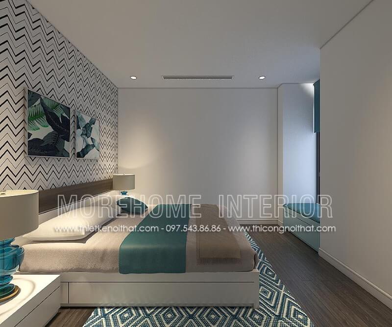 Giường ngủ chung cư hiện đại Giường ngủ chung cư hiện đại