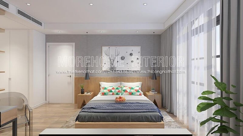 Giường ngủ chung cư hiện đại Giường ngủ chung cư hiện đại